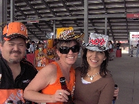 Who is this lucky guy & where is his beer hat?