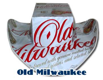 Old Milwaukee Beer Hat